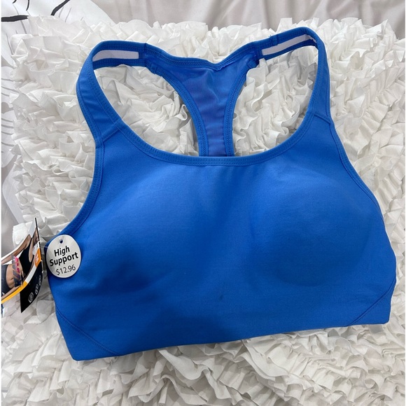 Avia Tops - AVÍA • Blue Sports Bra • Size M (8-10)